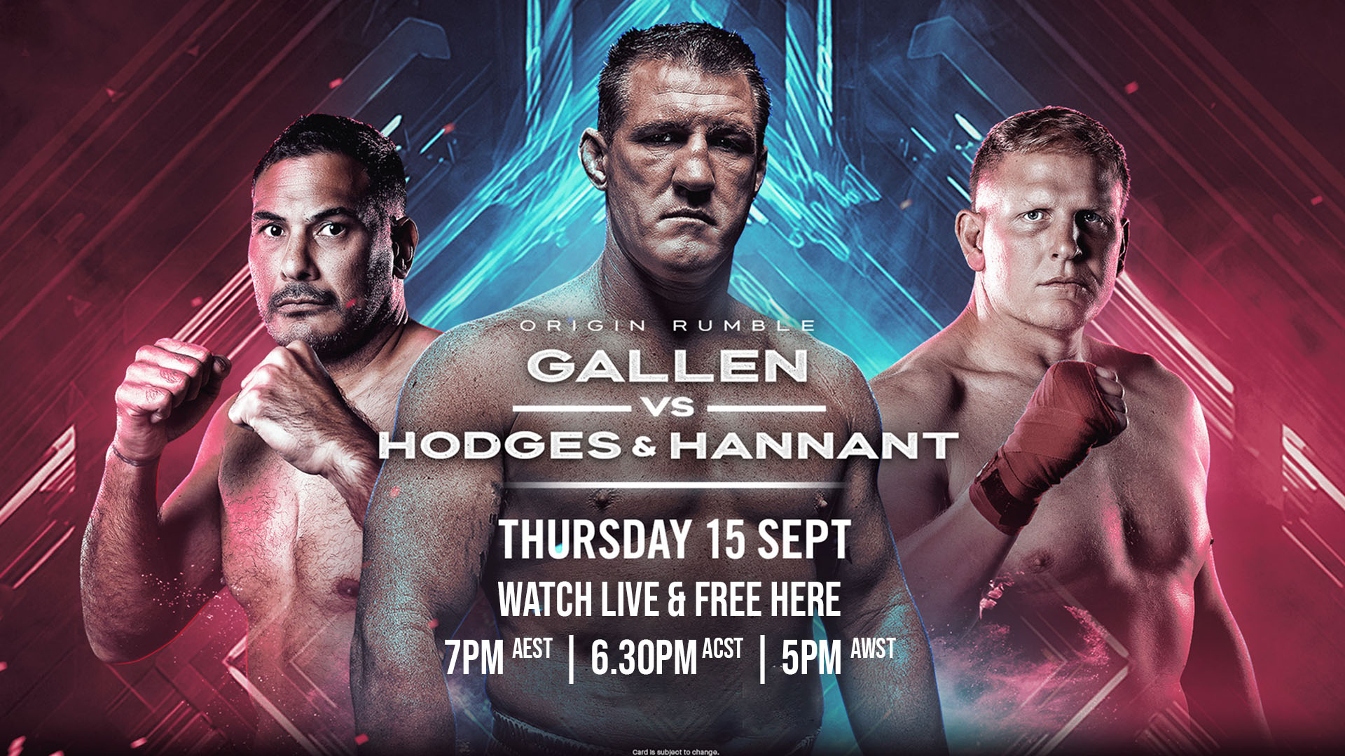 Origin Rumble Watch Here Live at Your Local