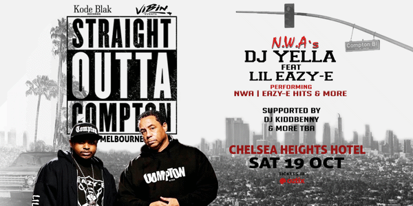 Straight Outta Compton Dj Yella & Lil Eazy E- Melbourne - Live at Your ...